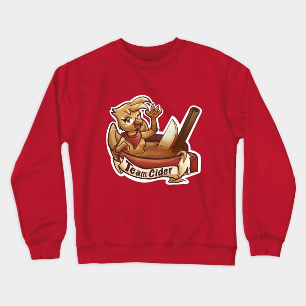 Team Cider TrotCon Online Crewneck Sweatshirt by CatScratchPaper